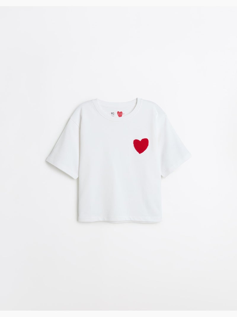 Camiseta del Día de la Madre, MO Fashion Blanco - Kiabi