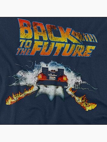 Camiseta delorean de algodón ringspun para adultos unisex - back to the future