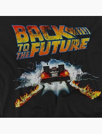 Camiseta delorean de algodón ringspun para adultos unisex - back to the future
