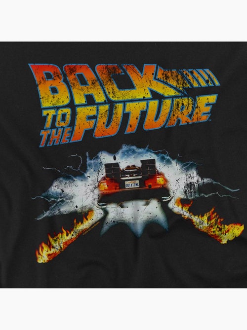 Camiseta delorean de algodón ringspun para adultos unisex - back to the future - Kiabi