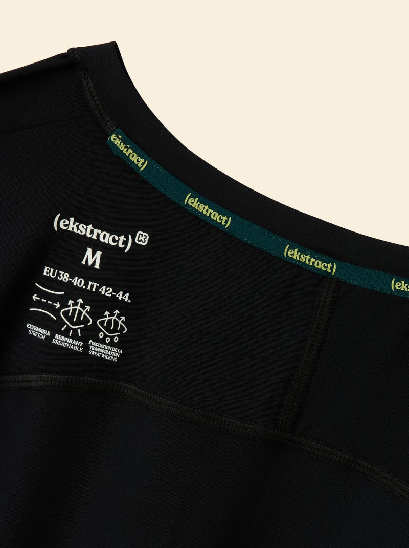 Camiseta deportiva - (ekstract) Negro - Kiabi