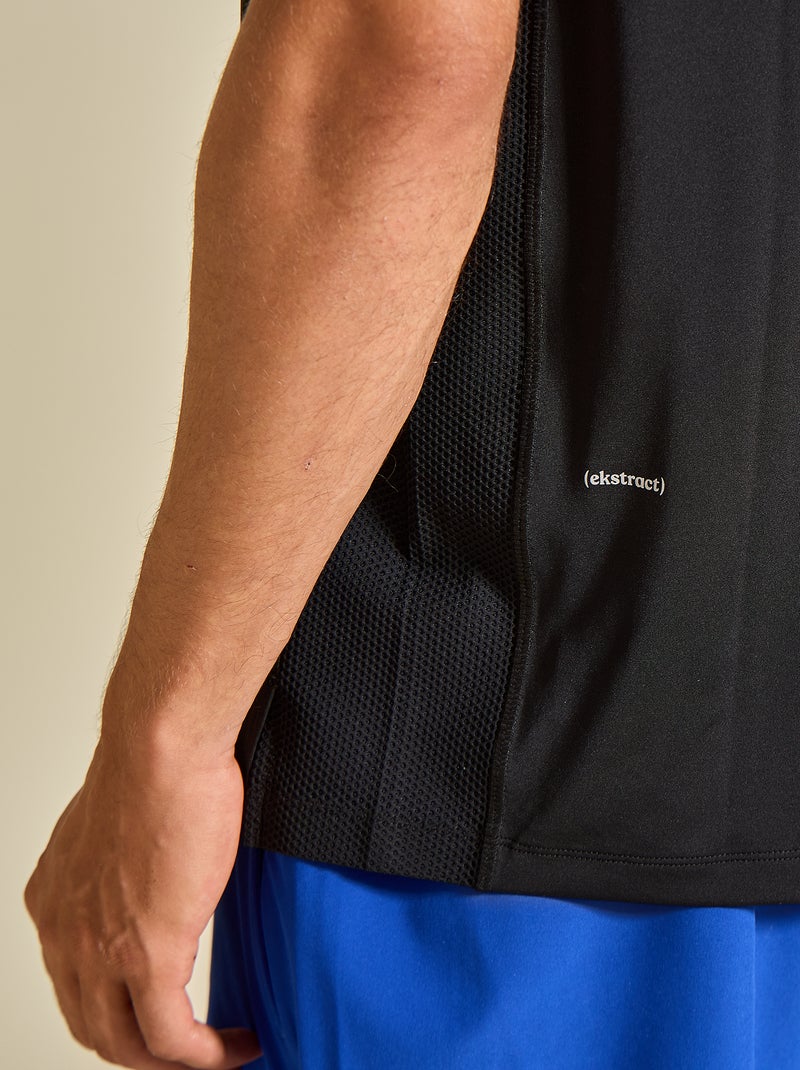 Camiseta deportiva - (ekstract) Negro - Kiabi