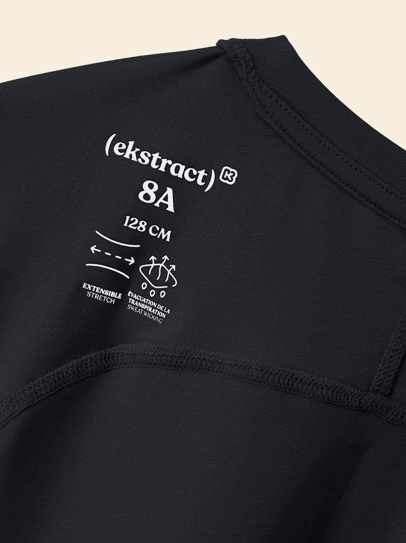 Camiseta deportiva - (ekstract) Negro - Kiabi