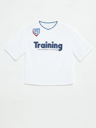 Camiseta deportiva americana