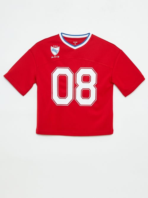 Camiseta deportiva americana - Kiabi