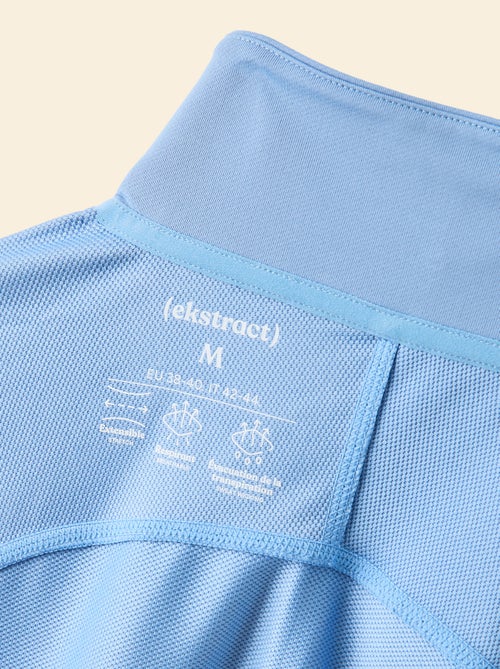 Camiseta deportiva con cuello de cremallera - (ekstract) - Kiabi