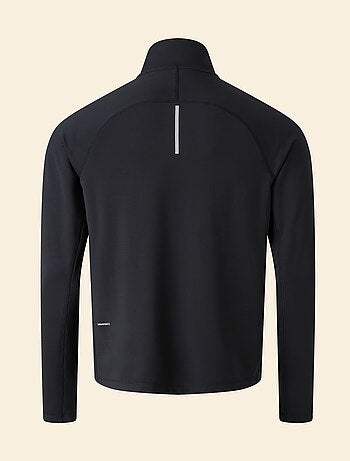 Camiseta deportiva con cuello de cremallera - (ekstract)