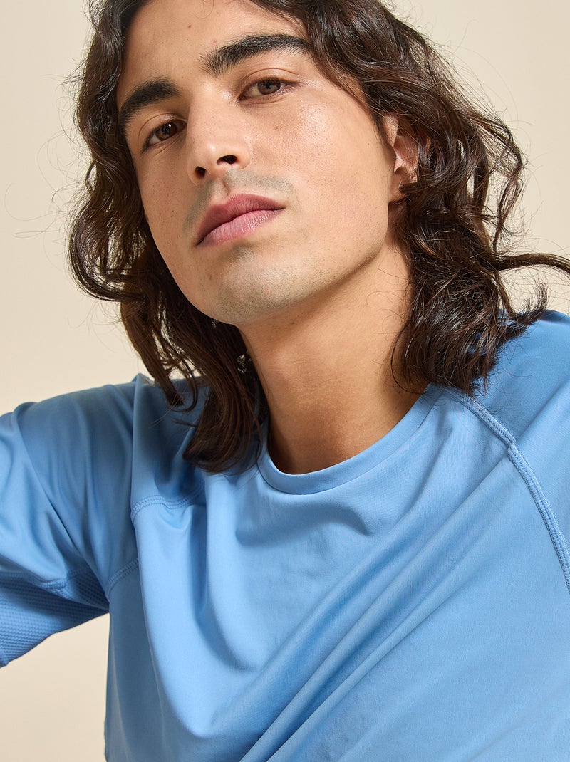 Camiseta deportiva con detalle reflectante - (ekstract) Azul - Kiabi