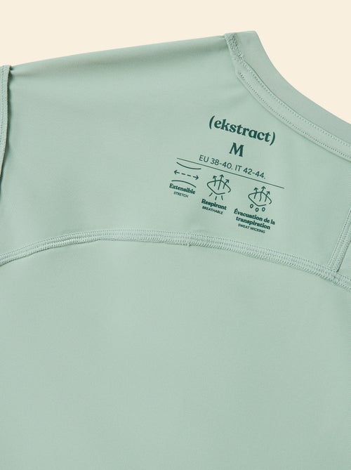 Camiseta deportiva con detalle reflectante - (ekstract) - Kiabi