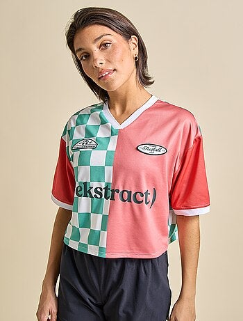 Camiseta deportiva cropped - (ekstract)
