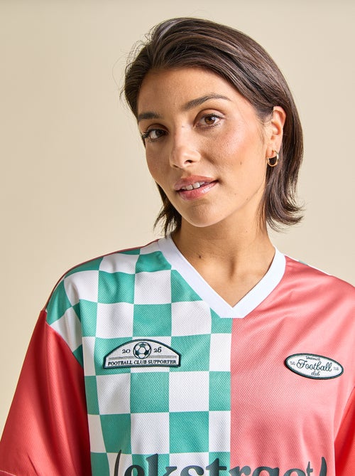 Camiseta deportiva cropped - (ekstract) - Kiabi
