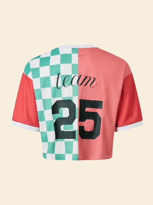 Camiseta deportiva cropped - (ekstract) - Kiabi