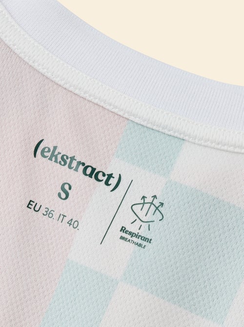 Camiseta deportiva cropped - (ekstract) - Kiabi