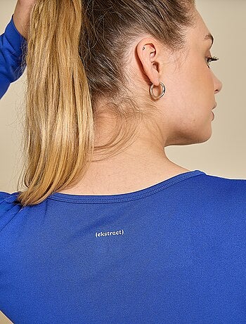 Ekstract - Camiseta deportiva de mangas largas