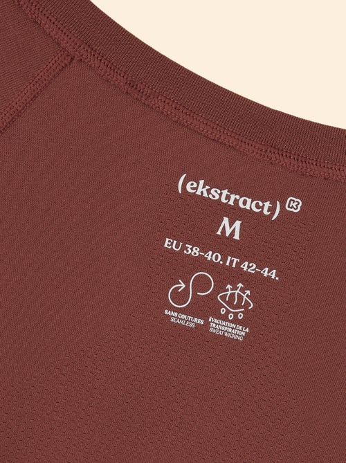 Camiseta deportiva efecto segunda piel - (ekstract) - Kiabi Camiseta deportiva efecto segunda piel - (ekstract) - Kiabi