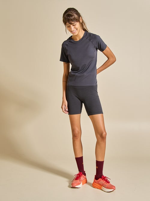 Camiseta deportiva efecto segunda piel - (ekstract) - Kiabi