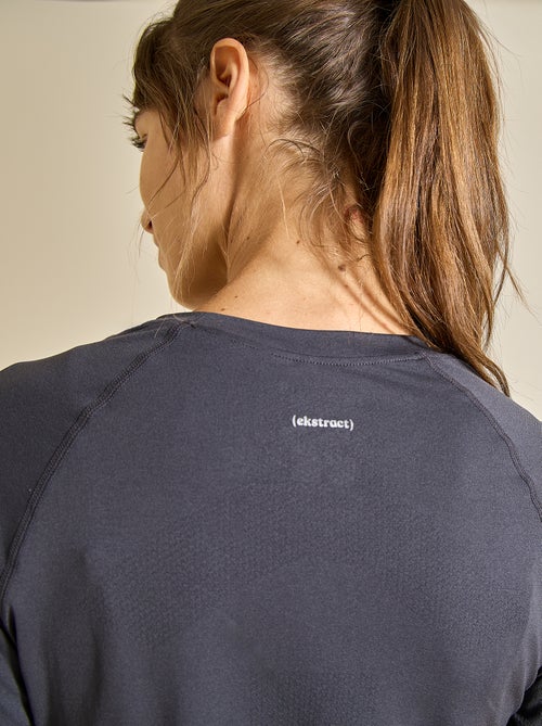 Camiseta deportiva efecto segunda piel - (ekstract) - Kiabi