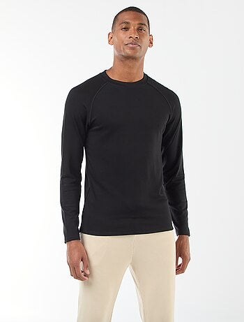 Camiseta deportiva flexible lisa