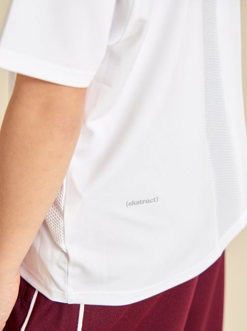 Camiseta deportiva fluida de manga corta (Ekstract) - Kiabi