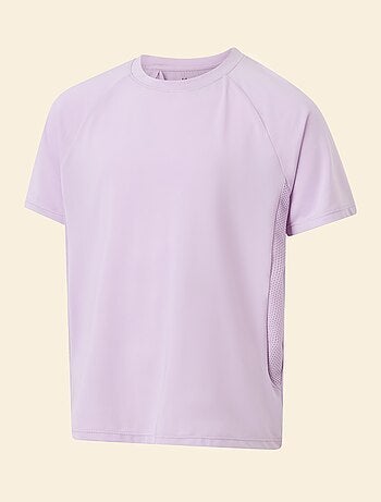 Ekstract - Camiseta deportiva fluida de manga corta