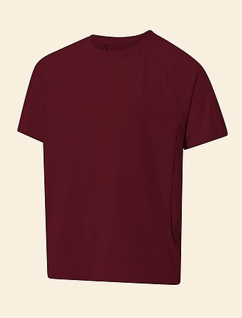 Ekstract - Camiseta deportiva fluida de manga corta