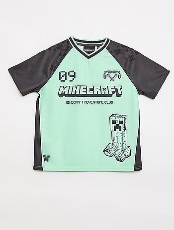 Camiseta deportiva fluida 'Minecraft'