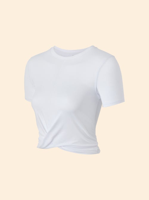 Camiseta deportiva fruncida - (ekstract) - Kiabi Camiseta deportiva fruncida - (ekstract) - Kiabi