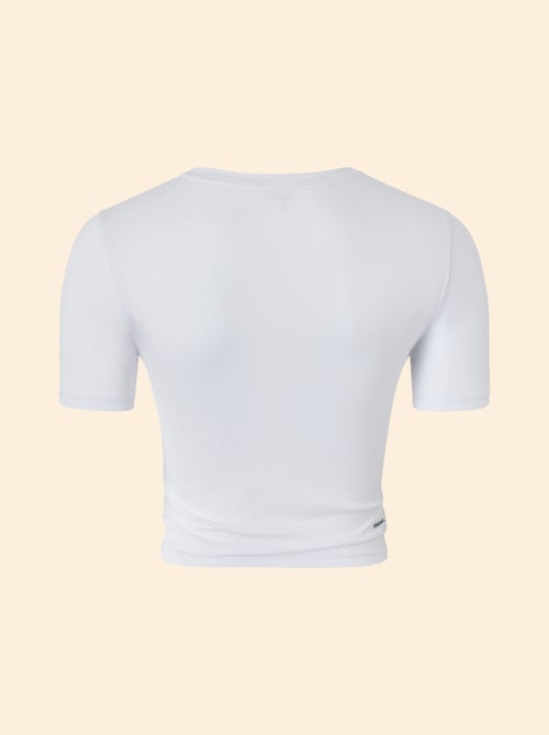Camiseta deportiva fruncida - (ekstract) - Kiabi Camiseta deportiva fruncida - (ekstract) - Kiabi