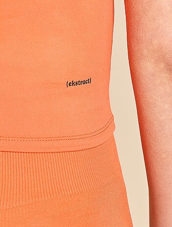 Camiseta deportiva fruncida - (ekstract)