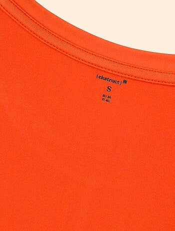 Ekstract - Camiseta deportiva fruncida