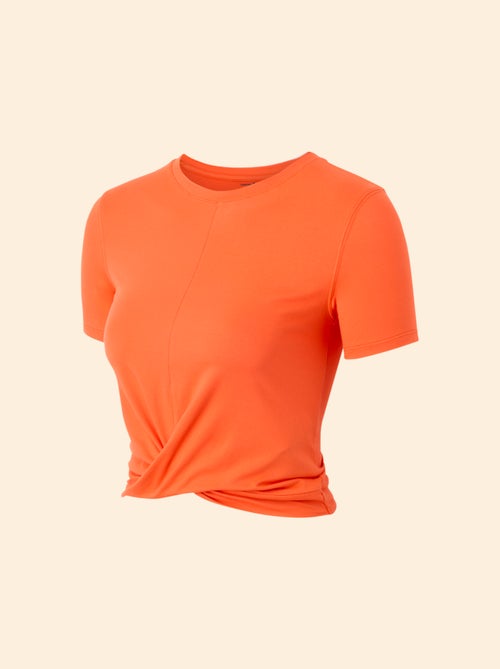 Camiseta deportiva fruncida - (ekstract) - Kiabi Camiseta deportiva fruncida - (ekstract) - Kiabi