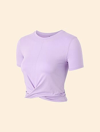 Camiseta deportiva fruncida - (ekstract)