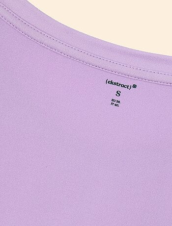 Camiseta deportiva fruncida - (ekstract)