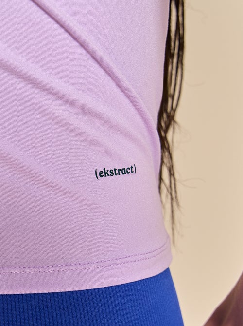 Camiseta deportiva fruncida - (ekstract) - Kiabi Camiseta deportiva fruncida - (ekstract) - Kiabi