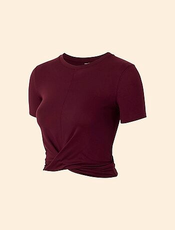 Ekstract - Camiseta deportiva fruncida