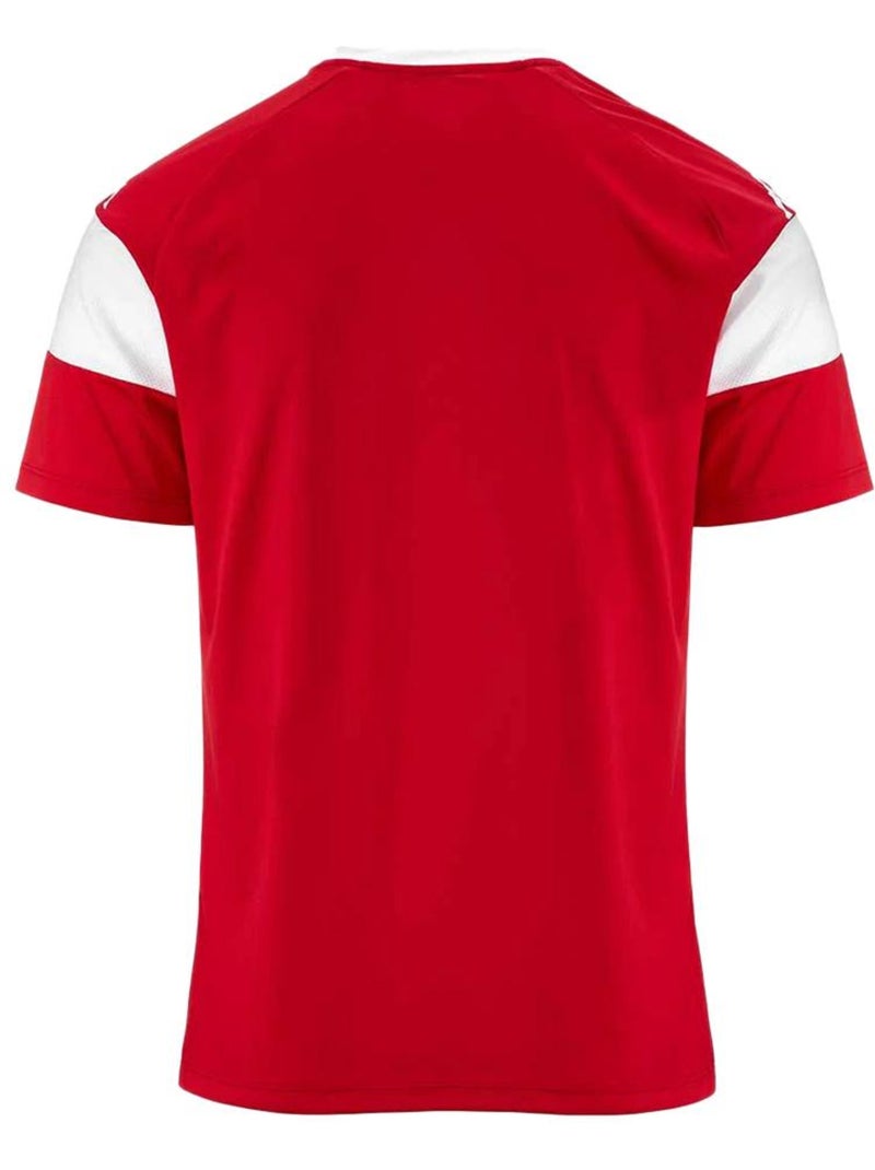 Camiseta Deportiva Kappa para Hombre Rojo - Kiabi
