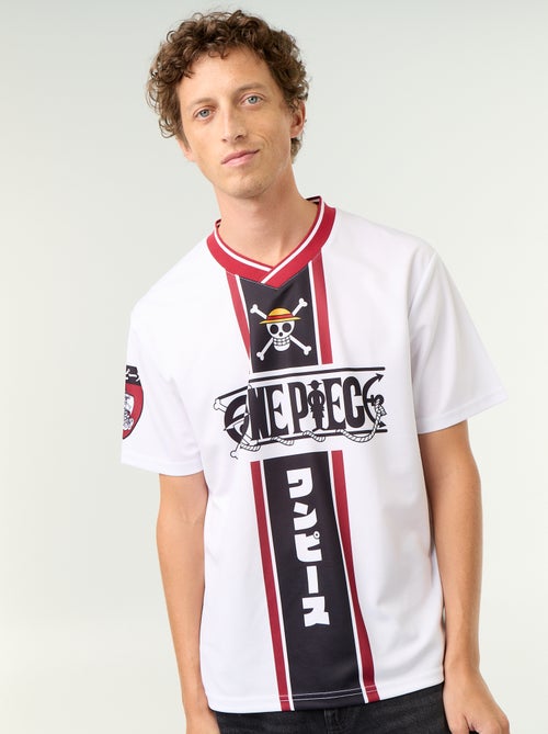 Camiseta deportiva 'One Piece' 'Luffy' de manga corta - Kiabi Camiseta deportiva 'One Piece' 'Luffy' de manga corta - Kiabi