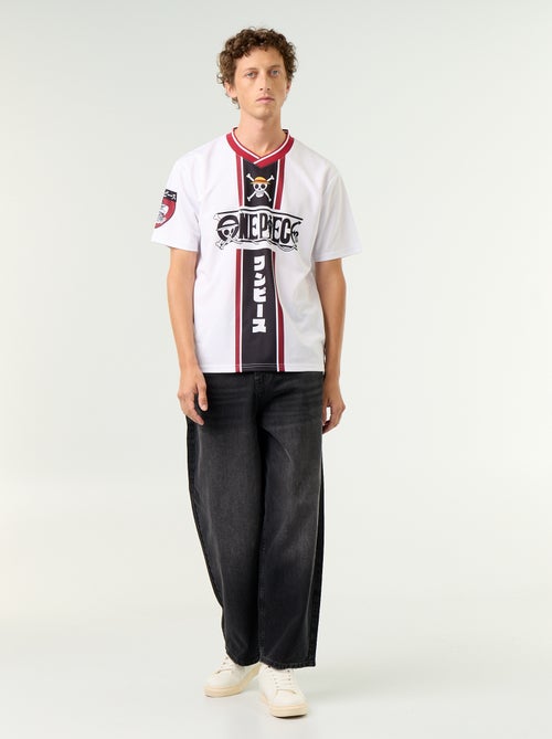 Camiseta deportiva 'One Piece' 'Luffy' de manga corta - Kiabi Camiseta deportiva 'One Piece' 'Luffy' de manga corta - Kiabi