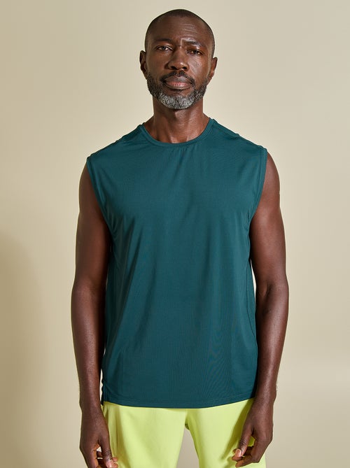 Camiseta deportiva sin mangas - (ekstract) - Kiabi Camiseta deportiva sin mangas - (ekstract) - Kiabi