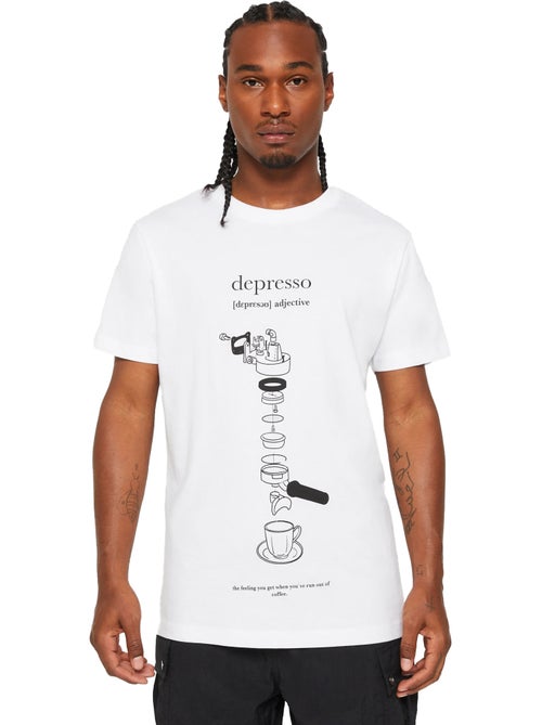 Camiseta depresso para hombre - mister tee - Kiabi