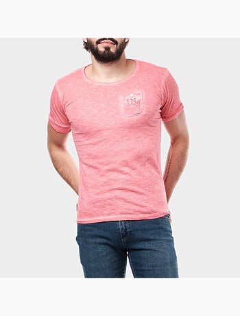 Camiseta descolorida