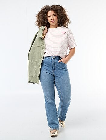 Camiseta 'Día de la Madre' estampada manga corta