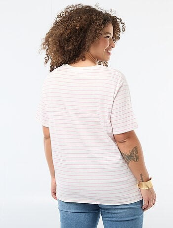 Camiseta 'Día de la Madre' estampada manga corta