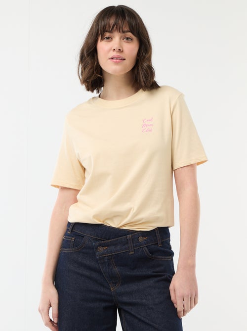 Camiseta 'Día de la Madre' manga corta - Kiabi