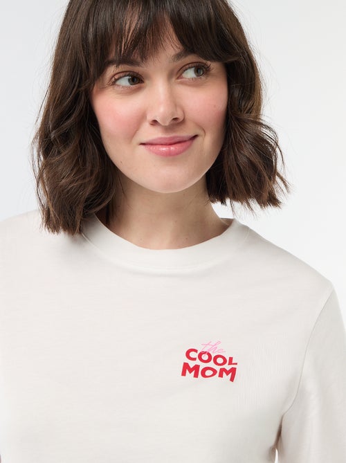 Camiseta 'Día de la Madre' manga corta - Kiabi