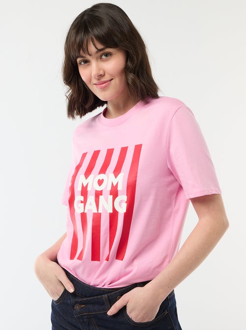 Camiseta 'Día de la Madre' manga corta - Kiabi
