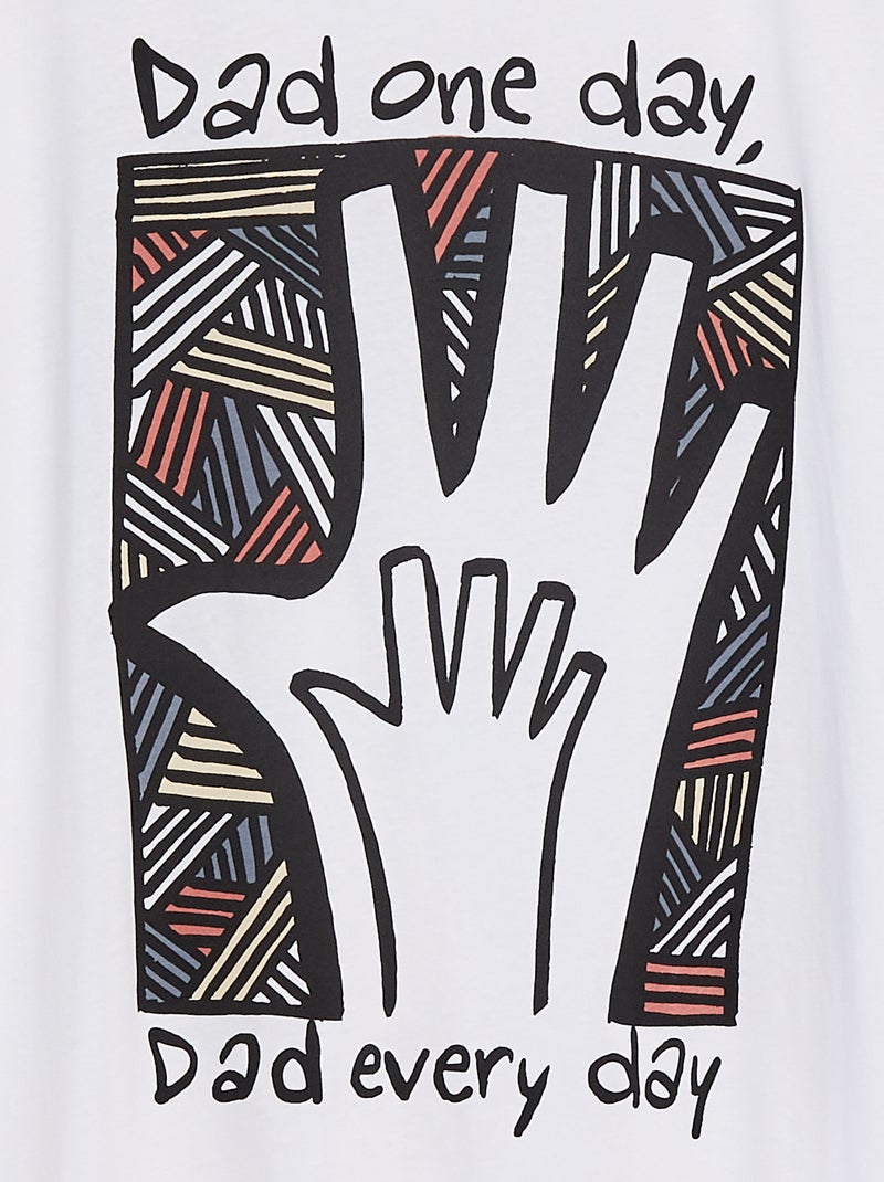 Camiseta 'Día del Padre' BLANCO - Kiabi