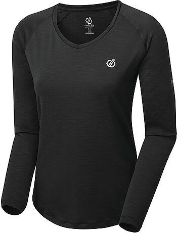 Camiseta discern de manga larga para mujer - dare 2b