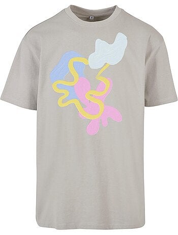 Camiseta diseño abstracto para hombre - mister tee