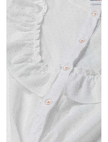 Camiseta diseño atado delantero niñas - minoti